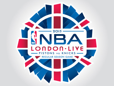 2013 NBA London Live basketball london nba sports torch union jack