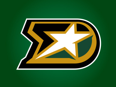 Dallas Stars Primary Logo Concept d dallas hockey primary sports star stars