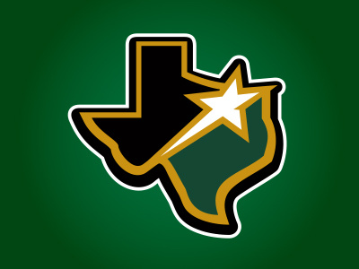 Dallas Stars Secondary Logo Concept dallas hockey secondary sports star stars texas