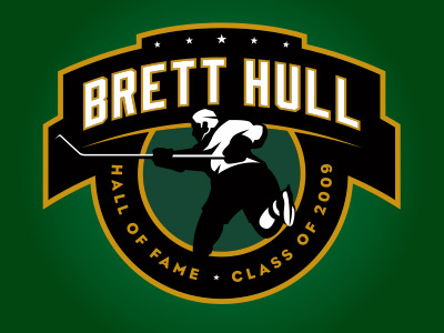 Dallas Stars - Brett Hull Hall of Fame