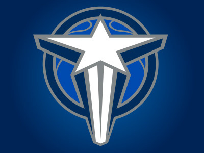 Texas Legends NBA D-League basketball blue d league legends nba shooting silver star symmetry texas