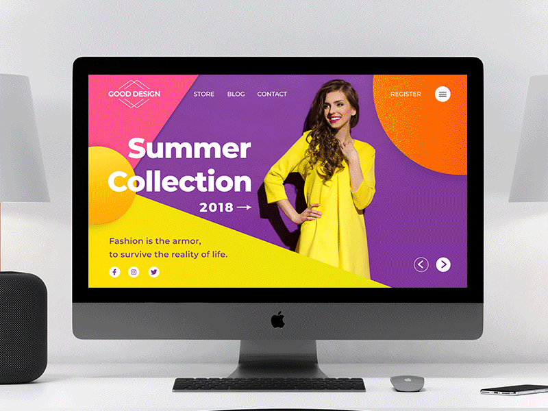 Fashion Landing Page Cover