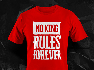 No King Rules Forever Short-Sleeve Unisex T-Shirt