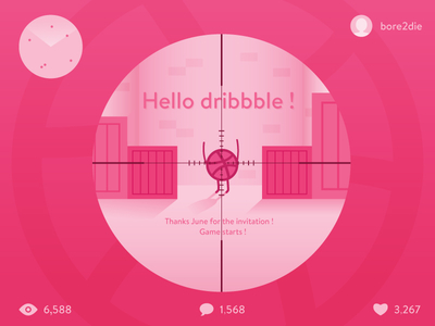 Hello Dribbble brenttton debut dribbble first hello illustration shot thanks ui