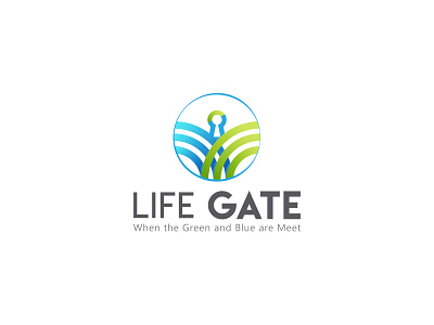 life gate brand brand design branding creative creative design design illustration logo logo design logotype