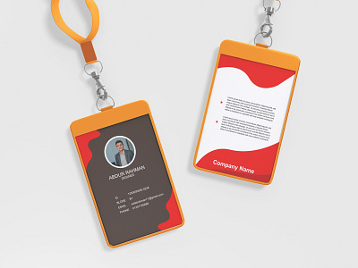 Business ID Card Design branding graphic design