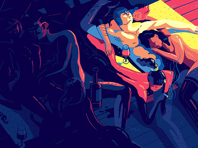 illo for Playboy // Safe for work version