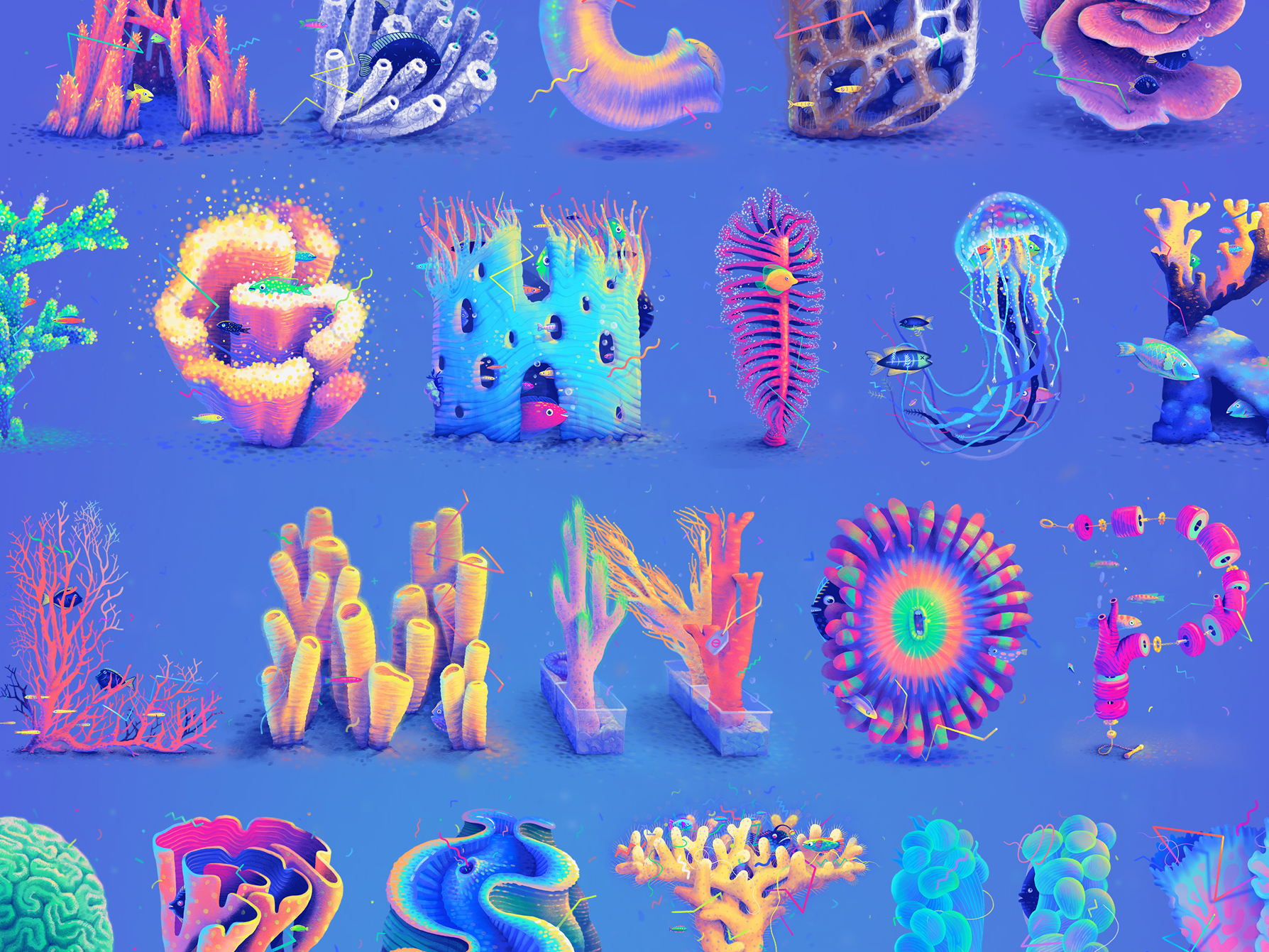 dribbble-coral-alphabet-all-square-jpg-by-lena-tokens