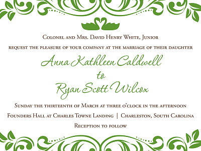 Wedding Invitation invitation wedding