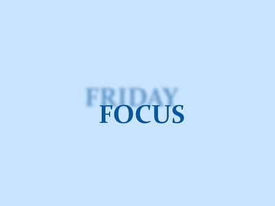 FRIDAY FOCUS logo