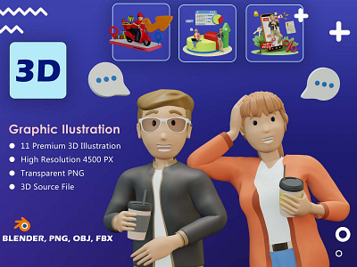 3d Graphic Ilustration 3d graphic design