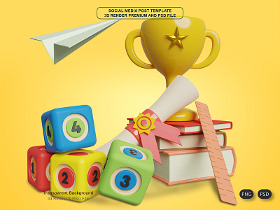 Trophy books And Certificate Mathematics knowledge