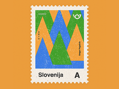 Slovenia - Country of 4 landscapes stamp collection: Forests