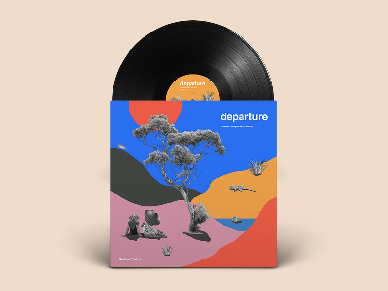 Samurai Champloo Music Record: Departure Album cover redesign by Gregor