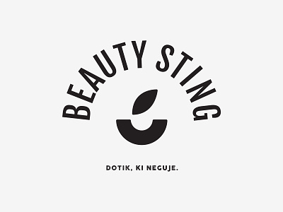 Beauty Sting logo branding design graphic design logo