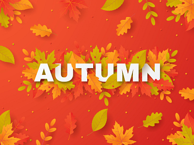 Autumn background background design backgrounds banner design flyer illustration leaf leaflet poster season vector wallpaper web