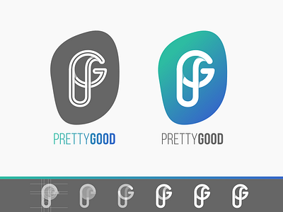 PG for PrettyGood g good hxwaraa letters logo p pg pretty prettygood