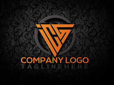 ICG Letter Logo Design brand branding concept creative design graphic design letter logo logo logo design logo designer logotype minimalist modern vector