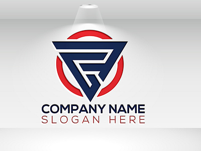 GF Letter Logo Design