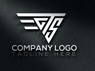 GTS Letter Logo Design