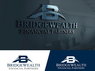Bridge Wealth Logo Design