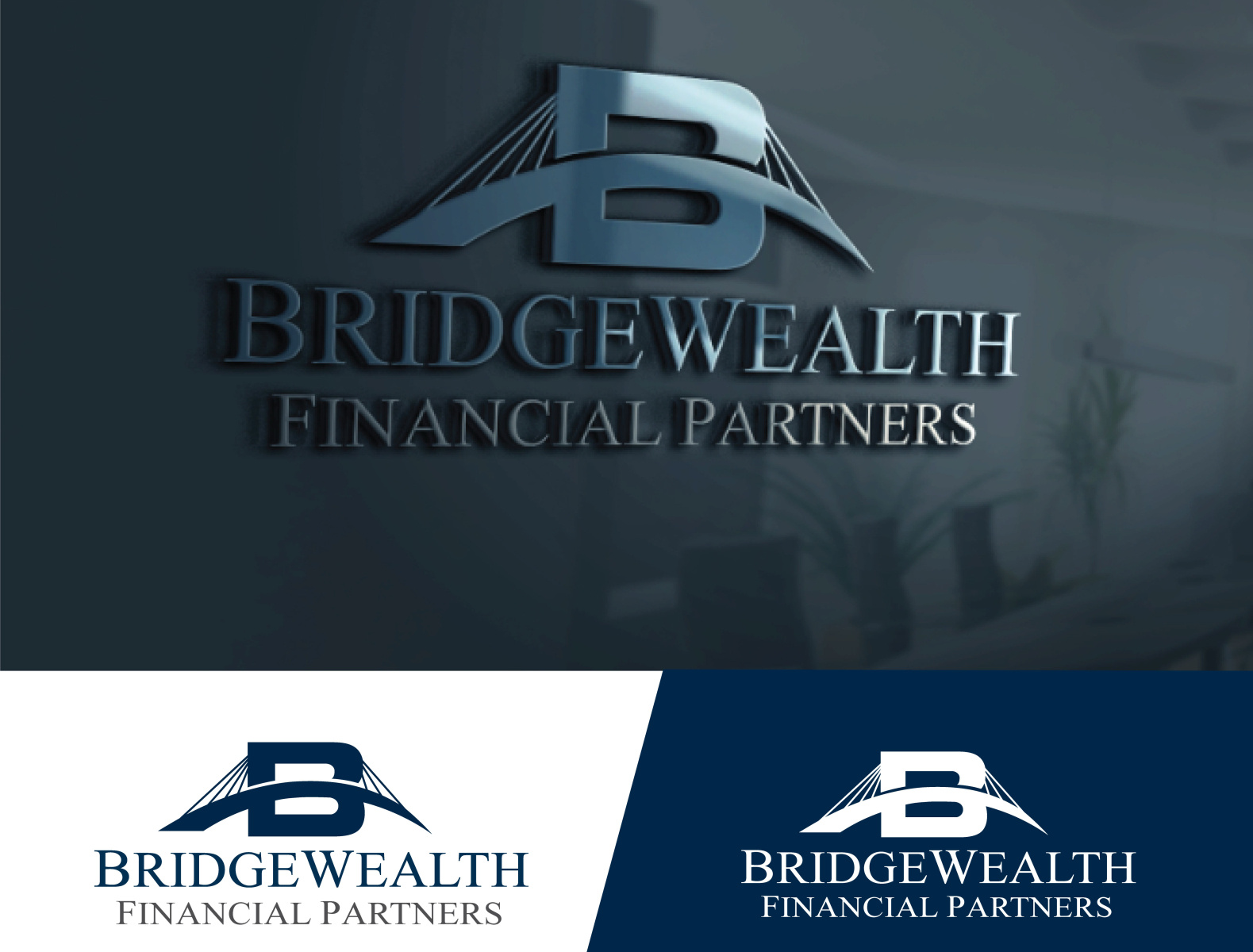 Bridge Wealth Logo Design by Tawsifur Rahman on Dribbble