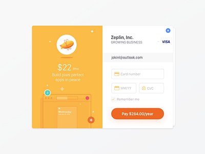 Daily UI #002 - Credit Card Checkout app card challenge credit daily dailyui spain ui ux zeplin