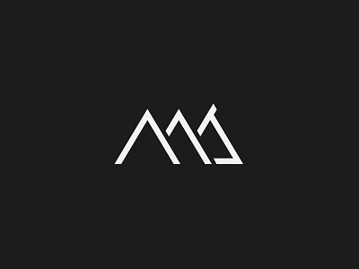 Mallory Justin adventure inspiration logo minimal mj monogram mountains photographers