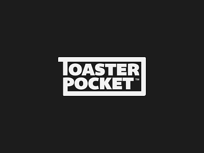 Toaster Pocket branding connected inspiration logo minimal pocket simple toaster
