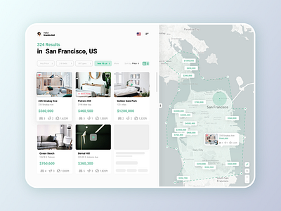 Real Estate Platform app app design booking colors dashboard design dribbble figma fintech interface product product design real estate realestate san francisco trend trends ui uiux ux