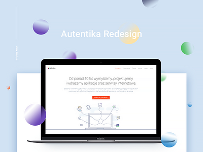 Autentika redesign autentika mialszygrosz redesign web