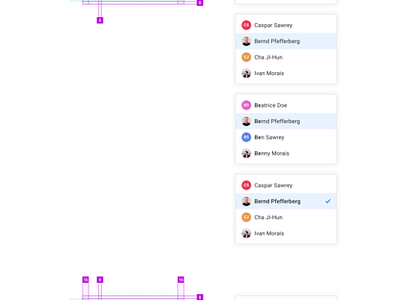 Coster Design System - Dropdowns by Andrew Mialszygrosz for Autentika ...