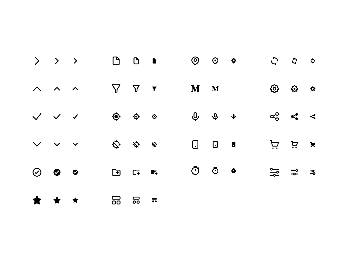 146 pixel perfect icons in 3 sizes (24/20/16) by Andrew Mialszygrosz on ...