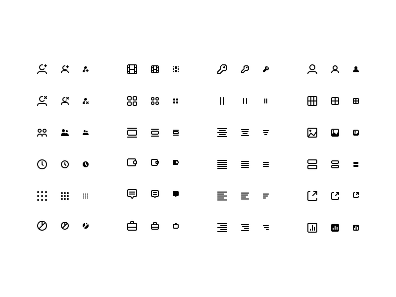 146 pixel perfect icons in 3 sizes (24/20/16) by Andrew Mialszygrosz on ...