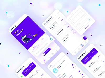 Meetly App - Screens Designs