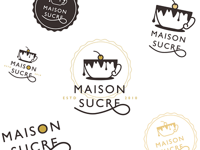 Coffee and Cake Bakery Logo bakery logo brand and identity graphic design icon logo logo design minimal vector