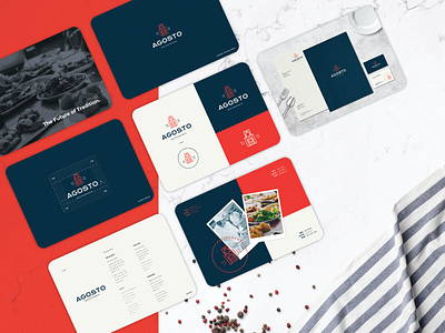 Agosto Spanish Restaurant Branding