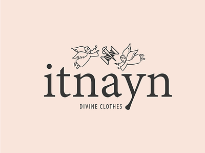 Itnayn Divine Clothes brand identity branding design idendity identity design logo logo design logotype