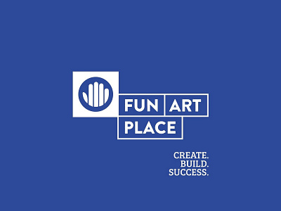 Fun Art Place Identity Design brand identity branding design idendity identity design logo logo design logotype