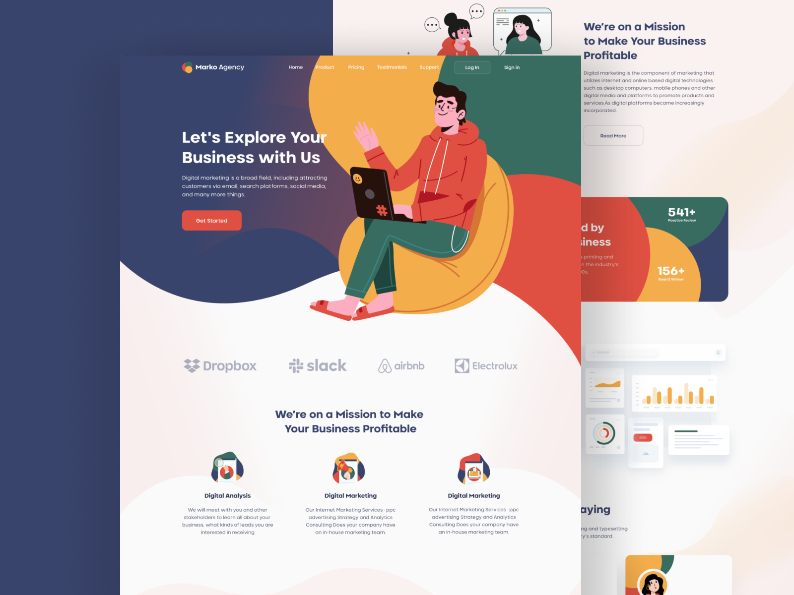 Marketing Agency Landing Page