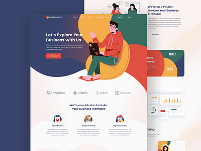 Marketing Agency Landing Page