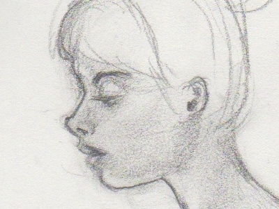 Detail from a Figure Drawing