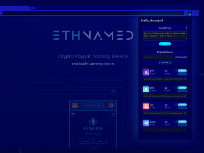 Ethnamed - Crypto Paypal