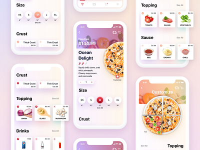 Pizza Topping Designs Themes Templates And Downloadable Graphic Elements On Dribbble