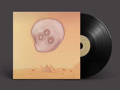 RUM Album Cover aesthetic album band color cover graphic identity illustration progressive tbt vinyl visual