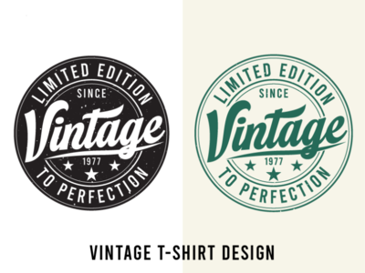 Vintage T-shirt Design by Abdul Aziz on Dribbble