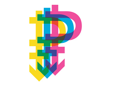 Anaglyph Pan Symbol 3d anaglyph lgbtq lgbtqia lgbtqiap pan pride pan symbol pansexual pride pride symbol symbol