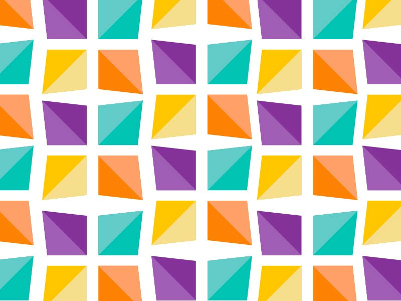 Bright Edge color palette playful pattern sleek geometric colorful bright