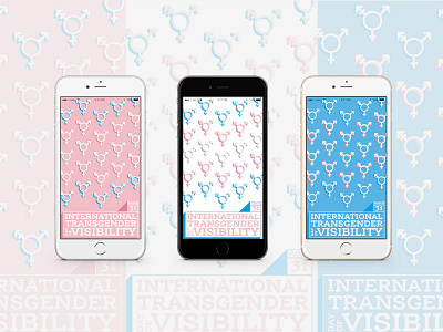 International Transgender Day Of Visibility Phone Backgrounds background art contemporary lgbt lgbtq lgbtqia modern pattern art patterns phone pride queer transgender
