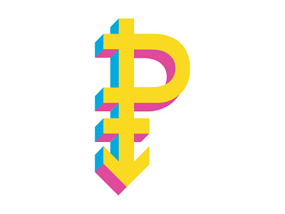 Pansexual Symbol icon isometric lgbtq pan pansexual pride pride flag queer sexuality symbol